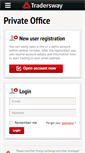 Mobile Screenshot of po.tradersway.com